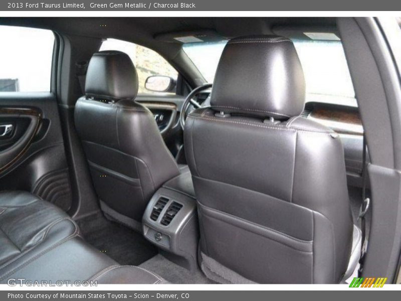 Green Gem Metallic / Charcoal Black 2013 Ford Taurus Limited