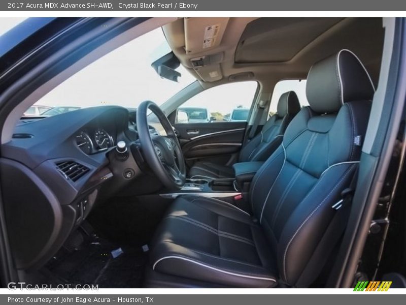 Crystal Black Pearl / Ebony 2017 Acura MDX Advance SH-AWD