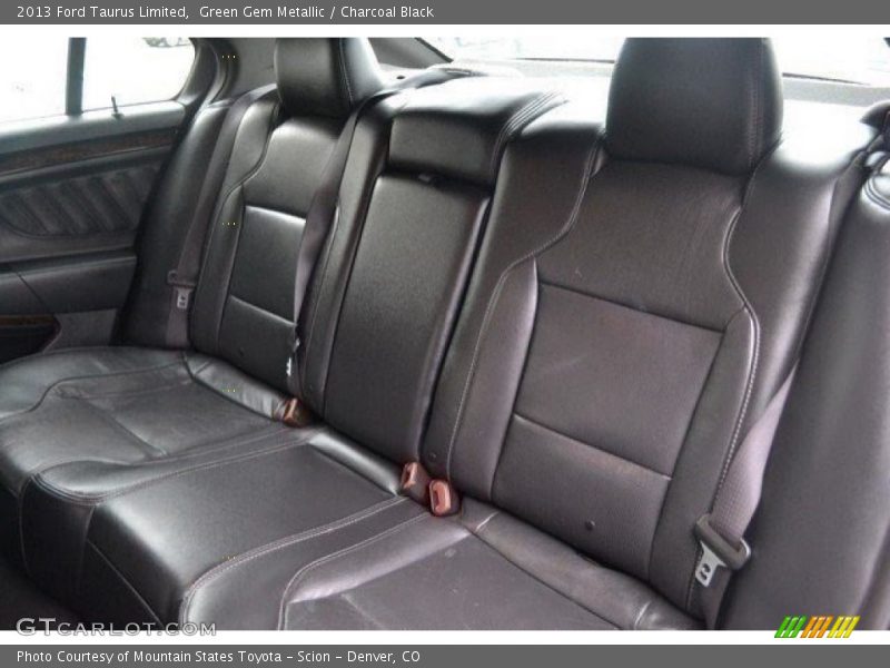Green Gem Metallic / Charcoal Black 2013 Ford Taurus Limited