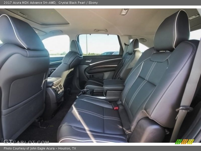 Crystal Black Pearl / Ebony 2017 Acura MDX Advance SH-AWD