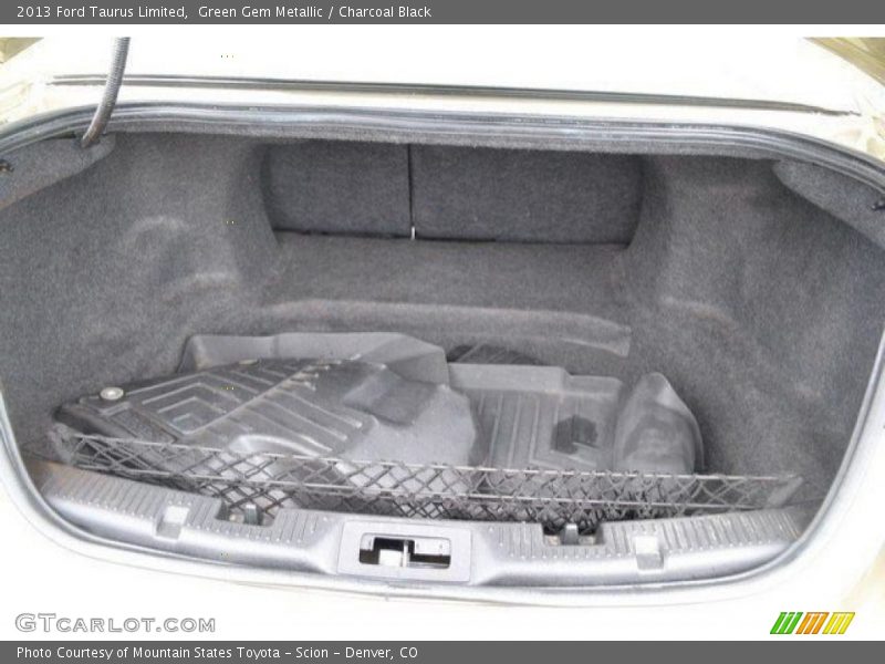 Green Gem Metallic / Charcoal Black 2013 Ford Taurus Limited
