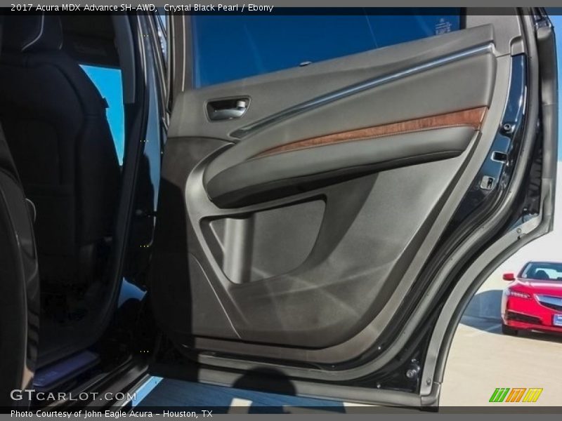 Crystal Black Pearl / Ebony 2017 Acura MDX Advance SH-AWD