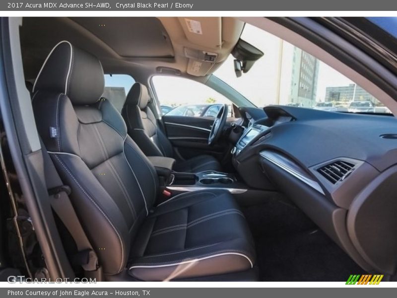 Crystal Black Pearl / Ebony 2017 Acura MDX Advance SH-AWD