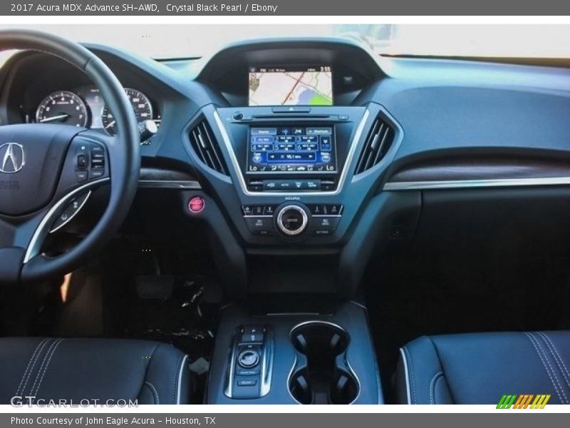 Crystal Black Pearl / Ebony 2017 Acura MDX Advance SH-AWD