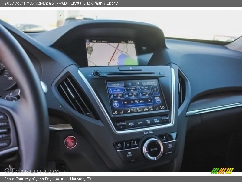Crystal Black Pearl / Ebony 2017 Acura MDX Advance SH-AWD