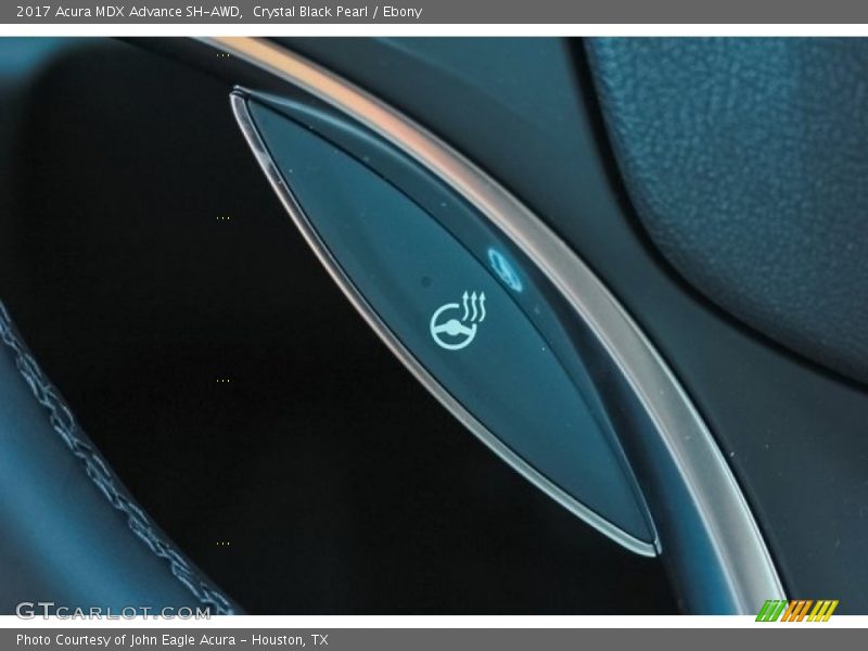 Crystal Black Pearl / Ebony 2017 Acura MDX Advance SH-AWD
