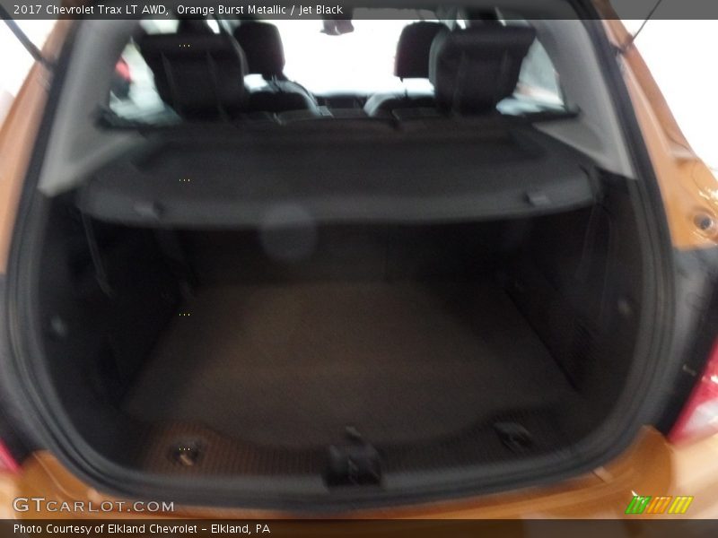 Orange Burst Metallic / Jet Black 2017 Chevrolet Trax LT AWD