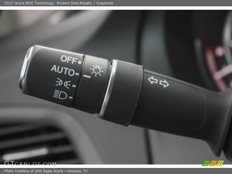 Modern Steel Metallic / Graystone 2017 Acura MDX Technology