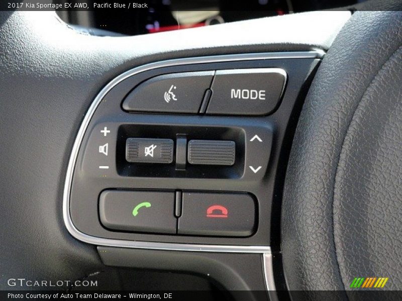 Pacific Blue / Black 2017 Kia Sportage EX AWD