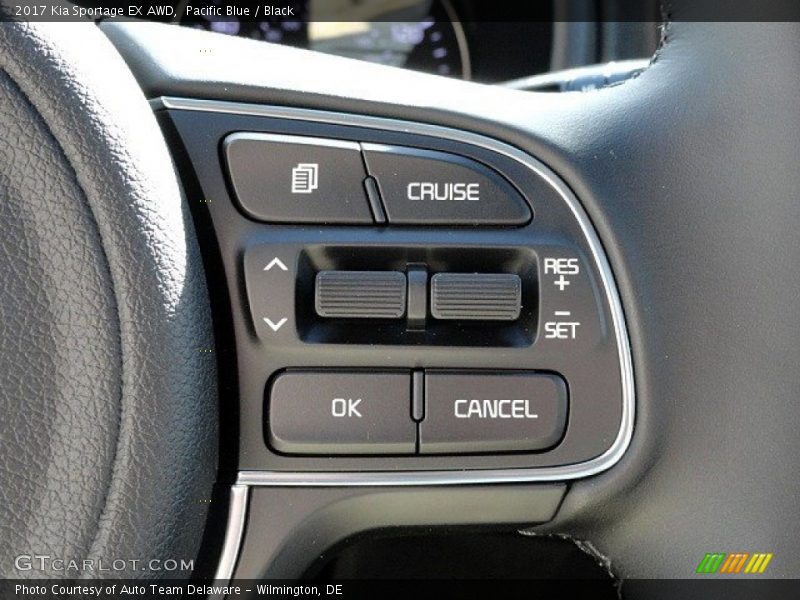 Pacific Blue / Black 2017 Kia Sportage EX AWD