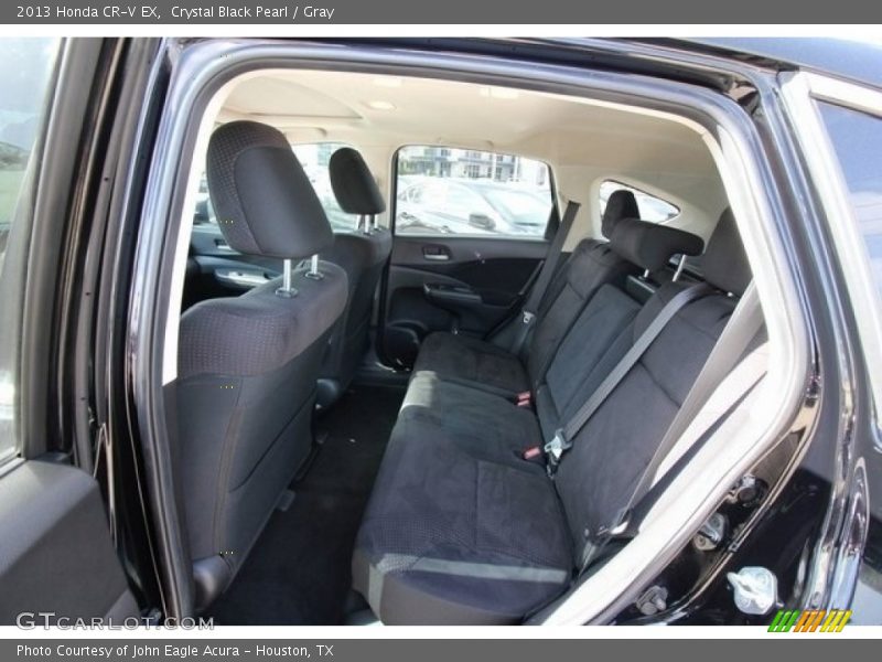 Crystal Black Pearl / Gray 2013 Honda CR-V EX