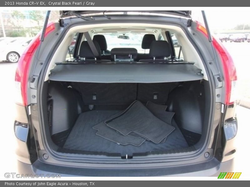 Crystal Black Pearl / Gray 2013 Honda CR-V EX