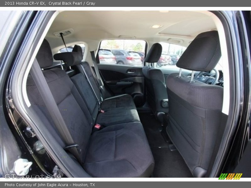 Crystal Black Pearl / Gray 2013 Honda CR-V EX