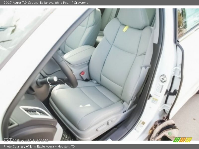 Bellanova White Pearl / Graystone 2017 Acura TLX Sedan