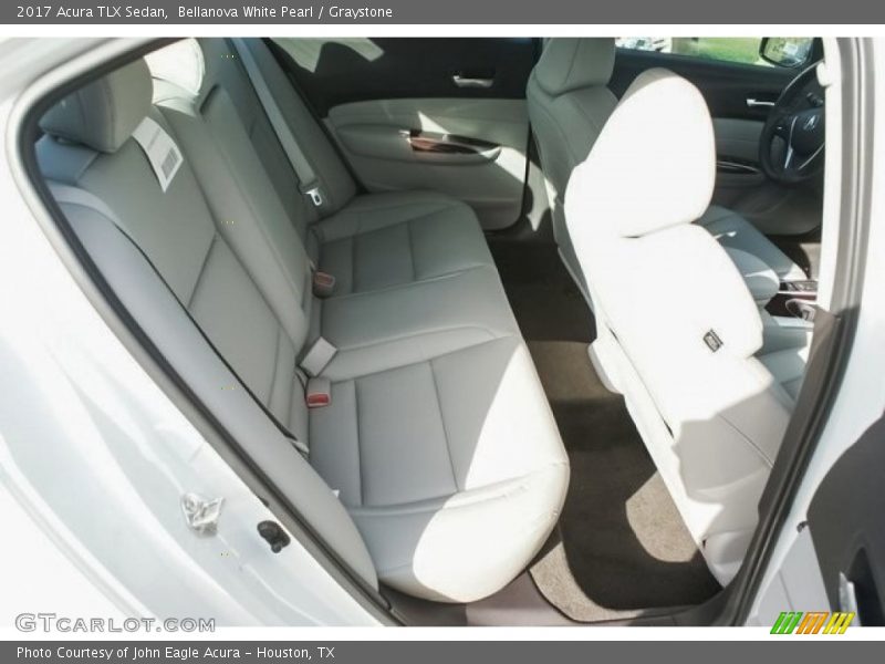 Bellanova White Pearl / Graystone 2017 Acura TLX Sedan