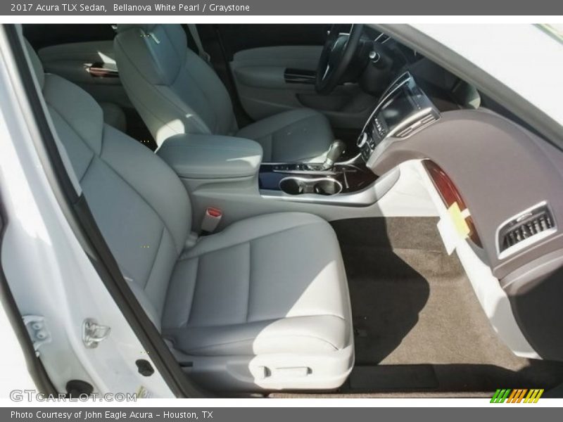 Bellanova White Pearl / Graystone 2017 Acura TLX Sedan