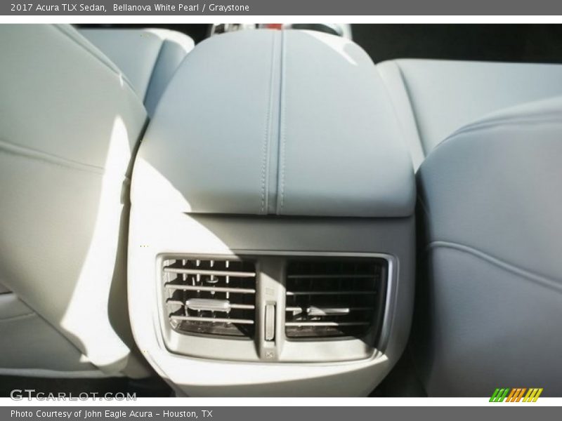 Bellanova White Pearl / Graystone 2017 Acura TLX Sedan