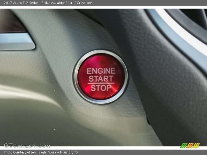 Bellanova White Pearl / Graystone 2017 Acura TLX Sedan