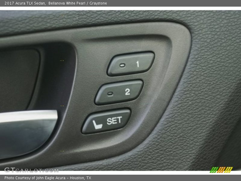 Bellanova White Pearl / Graystone 2017 Acura TLX Sedan