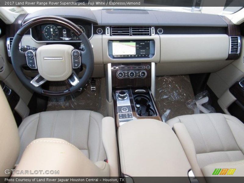 Fuji White / Espresso/Almond 2017 Land Rover Range Rover Supercharged
