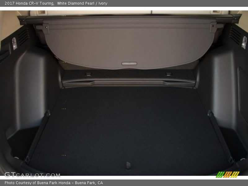 White Diamond Pearl / Ivory 2017 Honda CR-V Touring