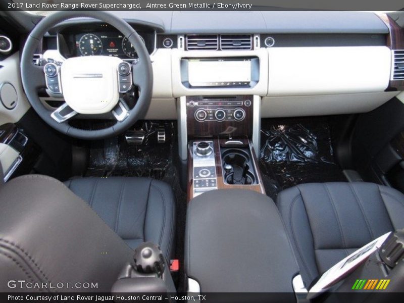 Aintree Green Metallic / Ebony/Ivory 2017 Land Rover Range Rover Supercharged
