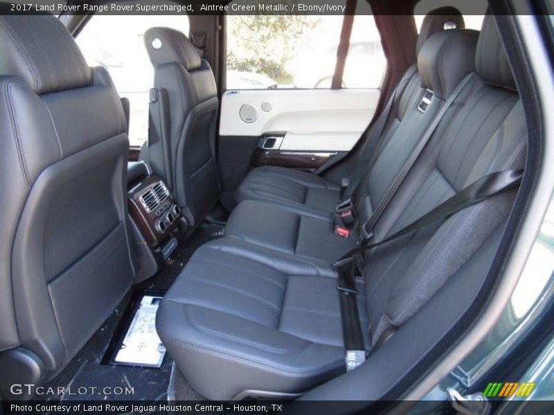 Rear Seat of 2017 Range Rover Supercharged