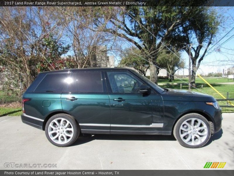 Aintree Green Metallic / Ebony/Ivory 2017 Land Rover Range Rover Supercharged