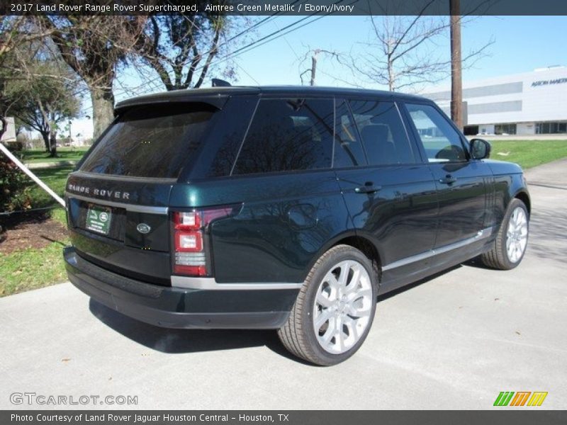 Aintree Green Metallic / Ebony/Ivory 2017 Land Rover Range Rover Supercharged