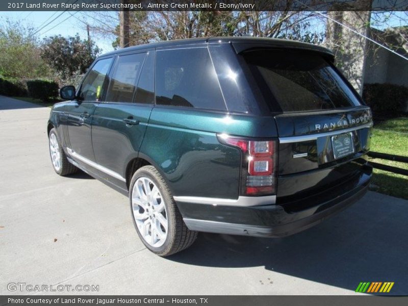 Aintree Green Metallic / Ebony/Ivory 2017 Land Rover Range Rover Supercharged