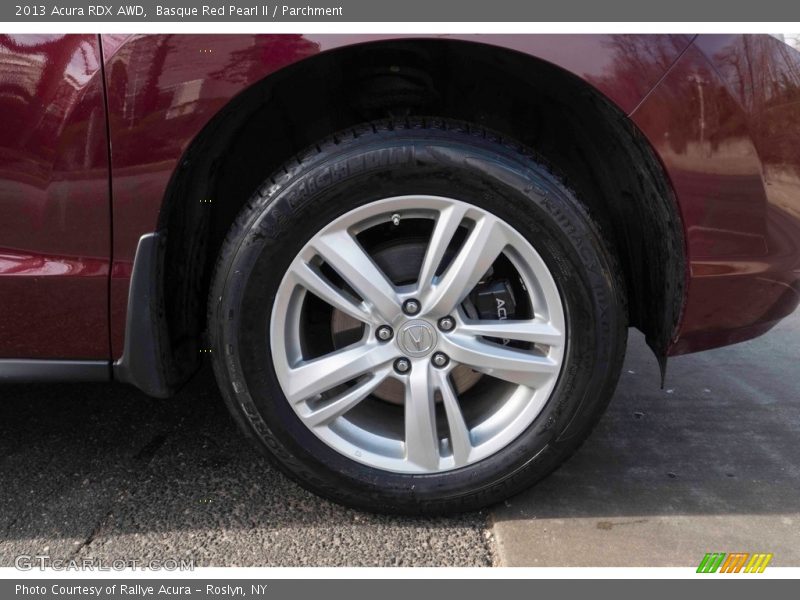 Basque Red Pearl II / Parchment 2013 Acura RDX AWD