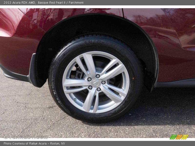 Basque Red Pearl II / Parchment 2013 Acura RDX AWD