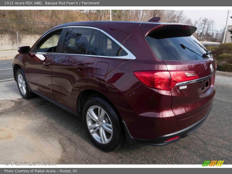 Basque Red Pearl II / Parchment 2013 Acura RDX AWD
