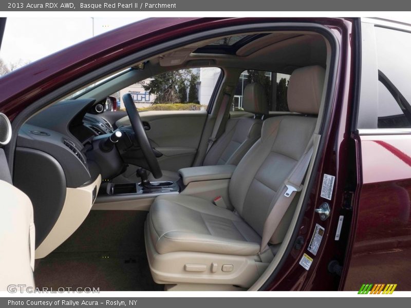 Basque Red Pearl II / Parchment 2013 Acura RDX AWD