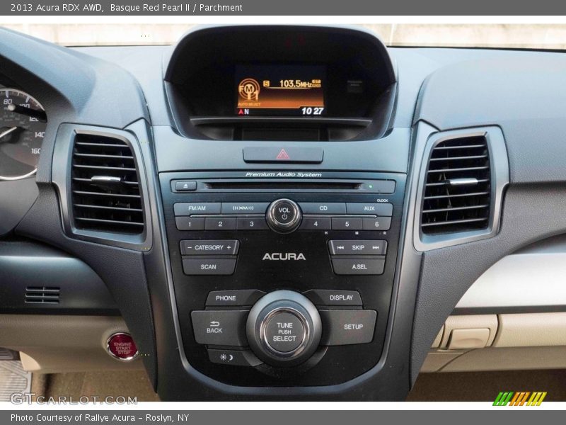 Basque Red Pearl II / Parchment 2013 Acura RDX AWD