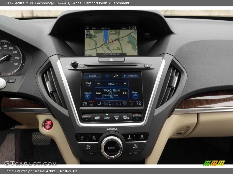 White Diamond Pearl / Parchment 2017 Acura MDX Technology SH-AWD
