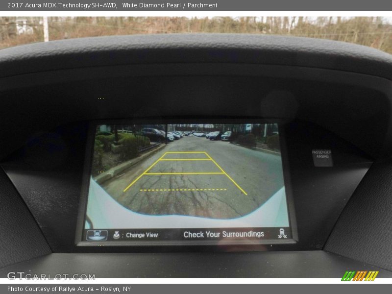 White Diamond Pearl / Parchment 2017 Acura MDX Technology SH-AWD