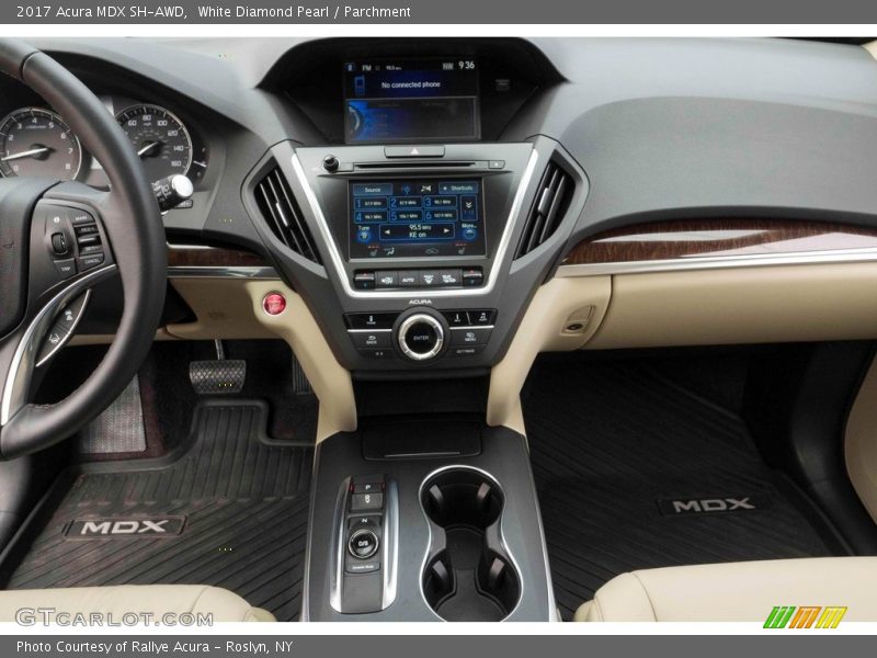 White Diamond Pearl / Parchment 2017 Acura MDX SH-AWD