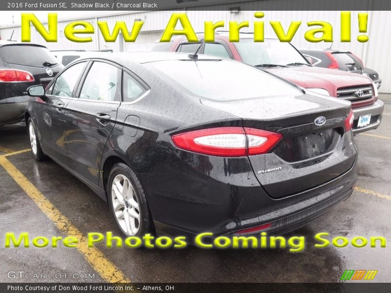 Shadow Black / Charcoal Black 2016 Ford Fusion SE