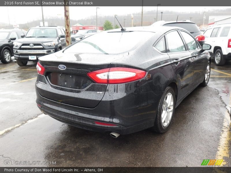 Shadow Black / Charcoal Black 2016 Ford Fusion SE