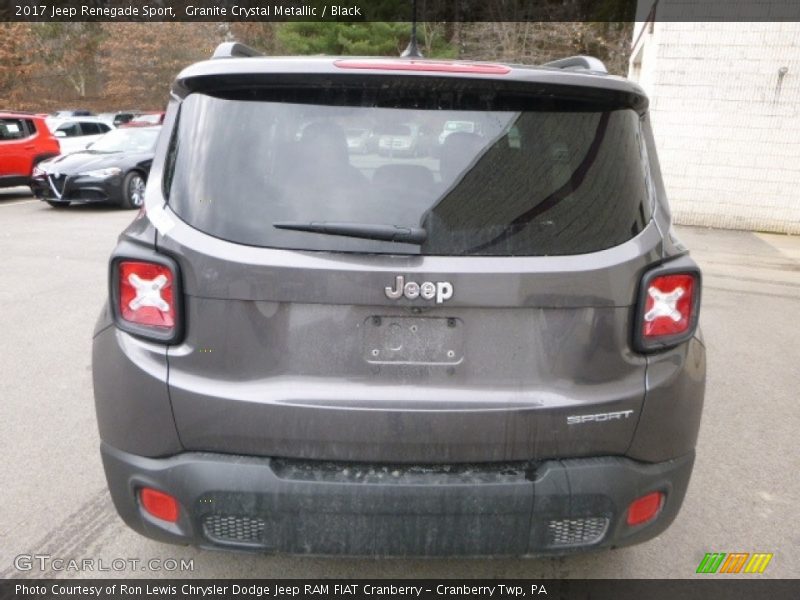 Granite Crystal Metallic / Black 2017 Jeep Renegade Sport