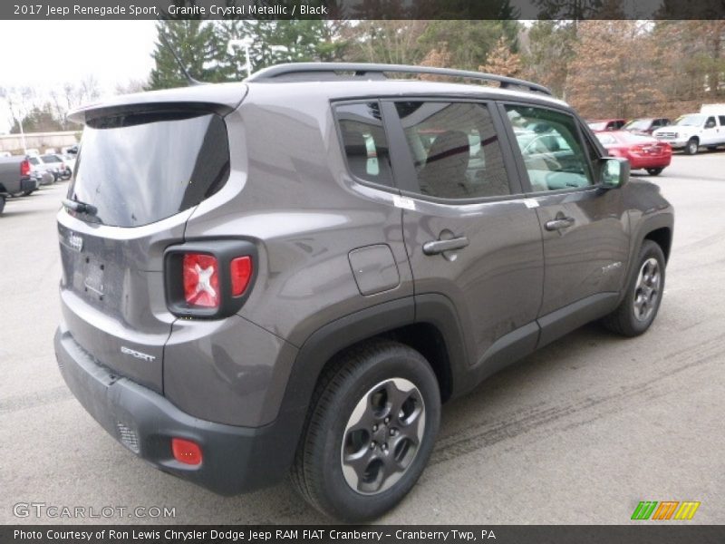 Granite Crystal Metallic / Black 2017 Jeep Renegade Sport