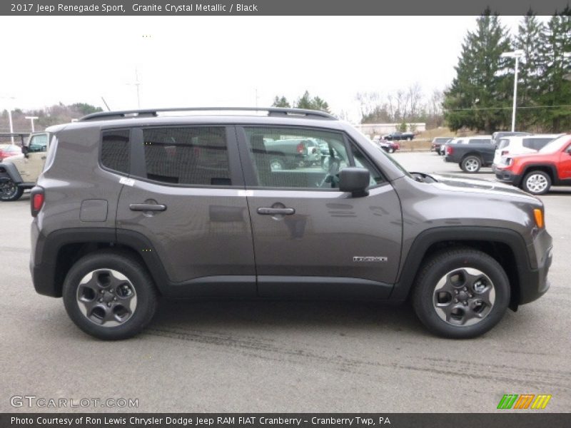 Granite Crystal Metallic / Black 2017 Jeep Renegade Sport