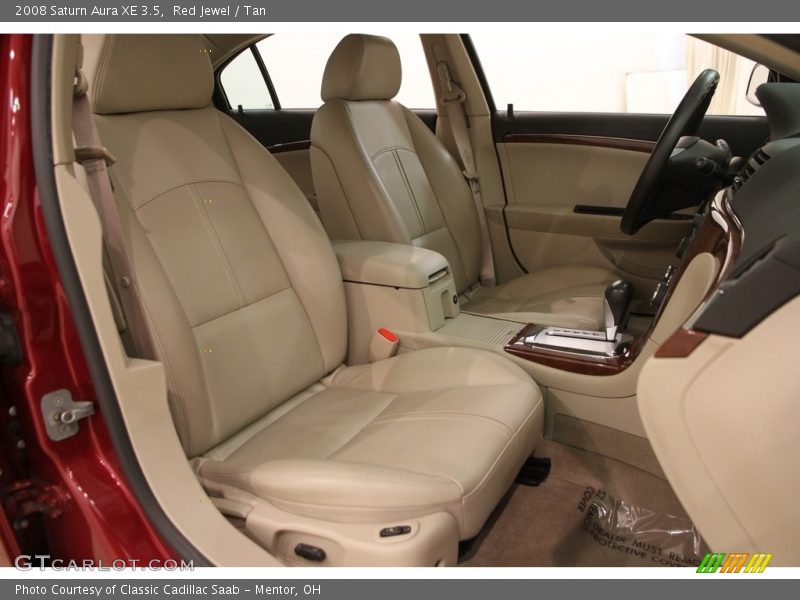 Red Jewel / Tan 2008 Saturn Aura XE 3.5