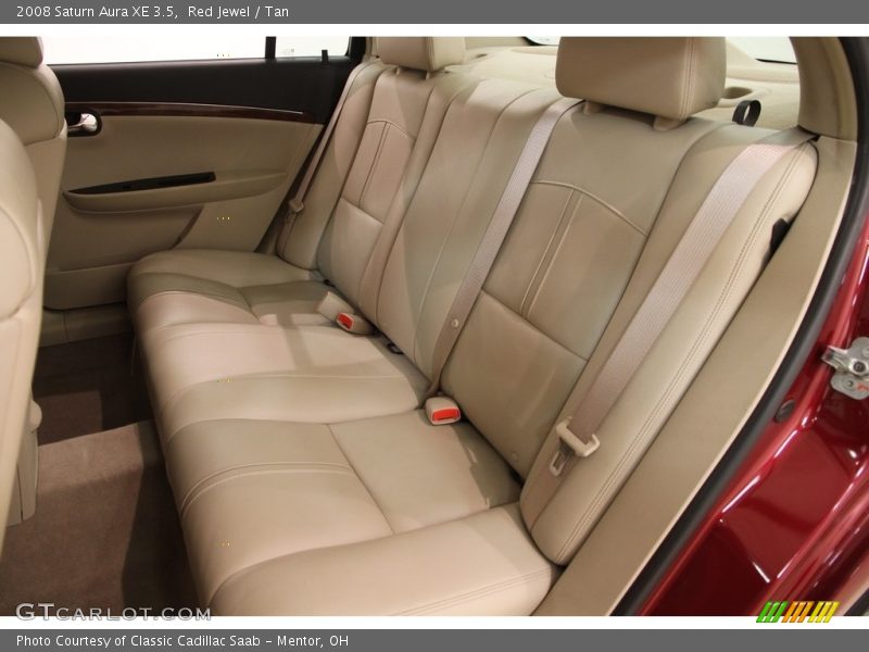 Red Jewel / Tan 2008 Saturn Aura XE 3.5