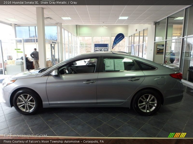 Shale Gray Metallic / Gray 2016 Hyundai Sonata SE