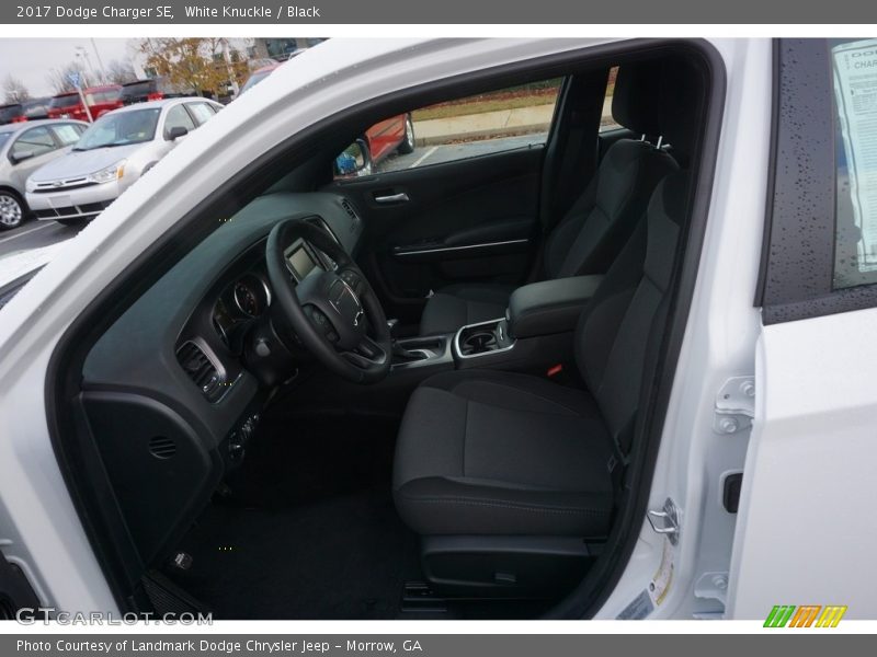White Knuckle / Black 2017 Dodge Charger SE