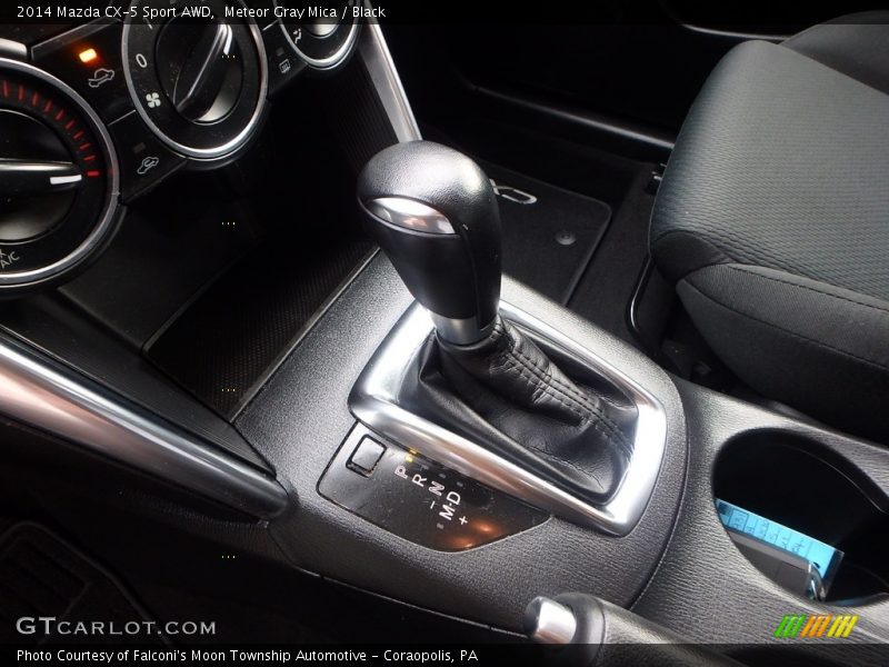 Meteor Gray Mica / Black 2014 Mazda CX-5 Sport AWD