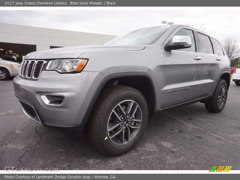 Billet Silver Metallic / Black 2017 Jeep Grand Cherokee Limited