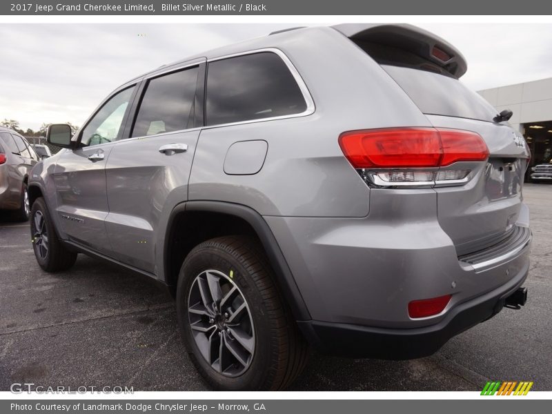 Billet Silver Metallic / Black 2017 Jeep Grand Cherokee Limited